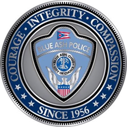 Blue Ash Ohio Police department logo