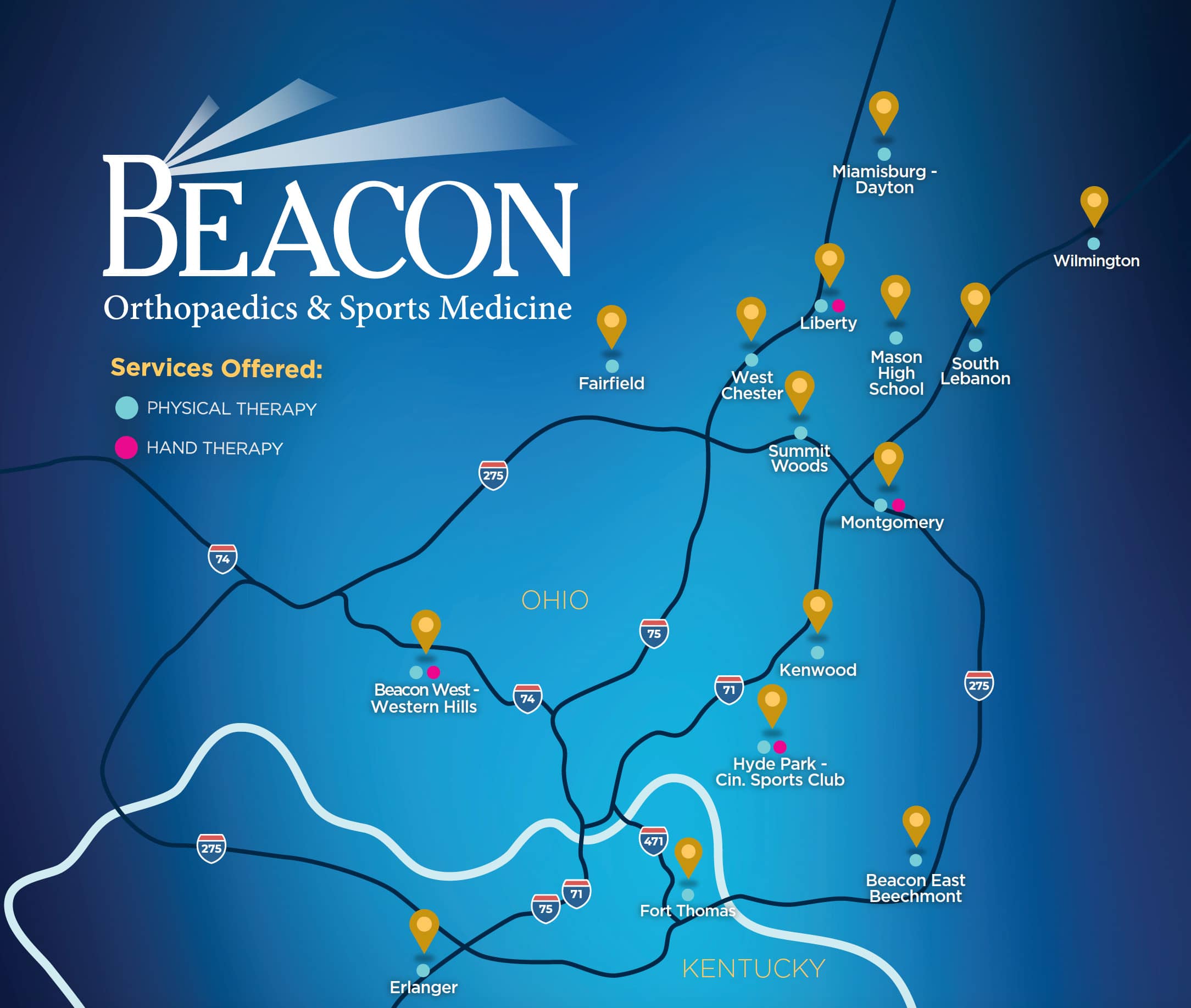 Physical Therapy Referral Map